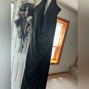 Black Bridesmaids Dress, size 24